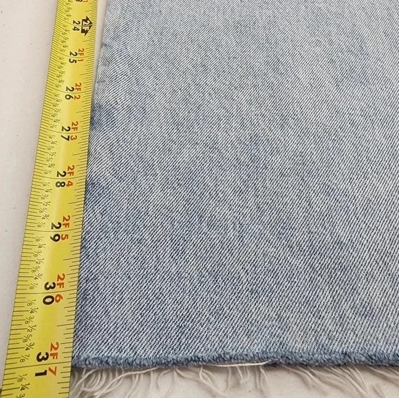 Agolde Criss Cross Straight Jean in Dimension size 32 NWT light wash - Picture 15 of 16